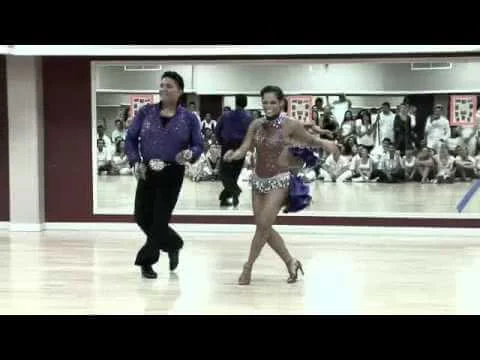 EDDIE TORRES & GRISELLE PONCE 2 @ Dance Boulevard, 2009 — школа танцев Палладиум, Краснодар