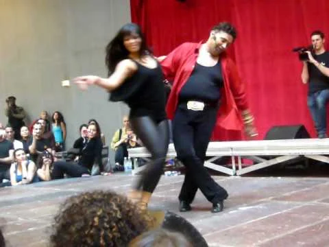 Эдди Торрес и Гризель Понсе на Конгрессе Massalia Salsa 2010 — школа танцев Палладиум, Краснодар