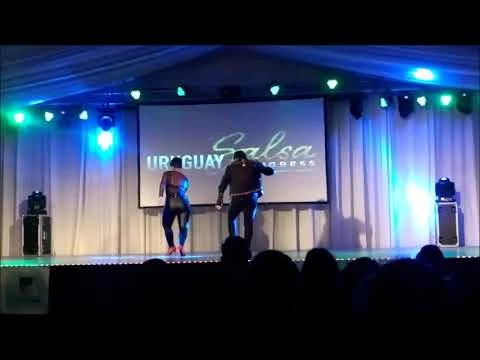 EDDIE TORRES & NOELIA AYALA — I WANNA DANCE — Uruguay Salsa Congress 2017 — школа танцев Палладиум, Краснодар