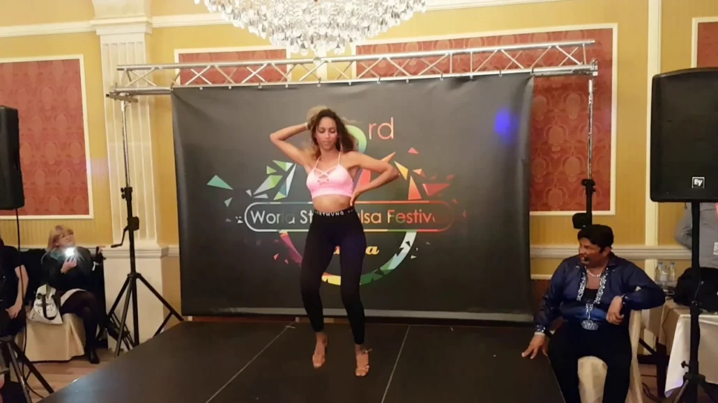 Эдди Торрес и Берси Кортез на 3-м фестивале сальсы World Stars 2017 в Болгарии — школа танцев Палладиум, Краснодар
