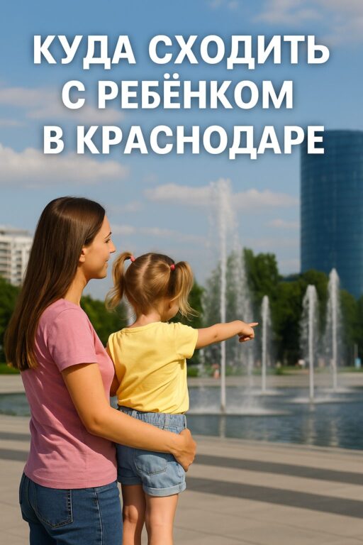 Куда сходить с ребенком в краснодаре