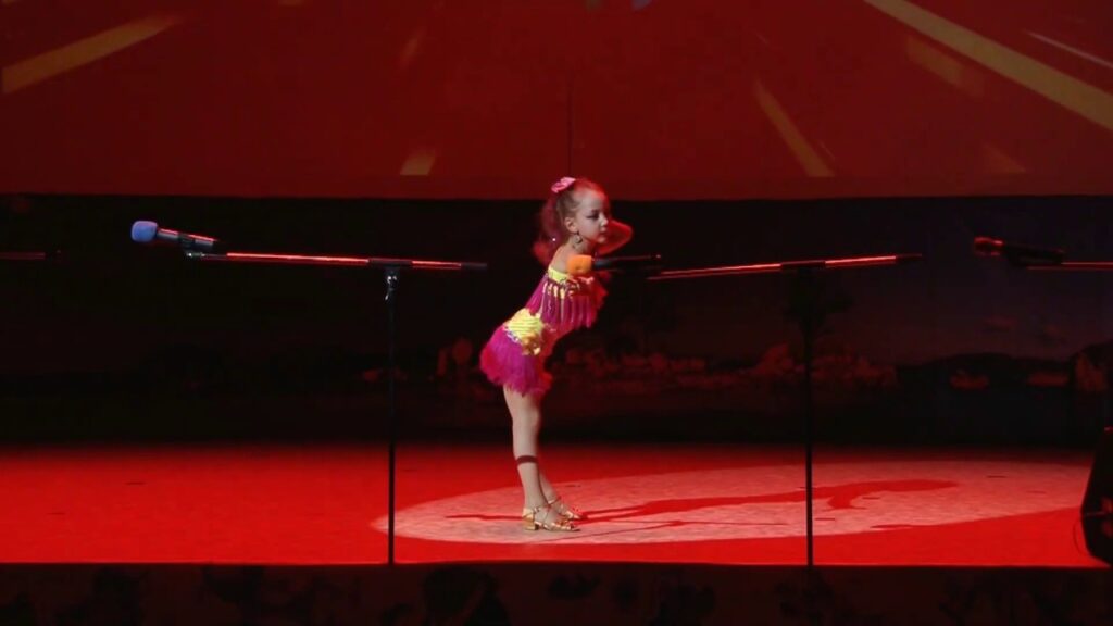 Осанка детская при танцах